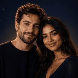 Portrait of Emily & James