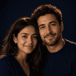 Portrait of Priya & Arjun