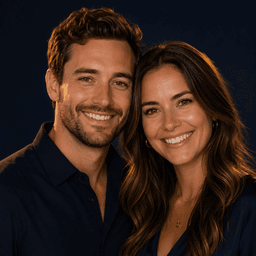 Portrait of Sarah & Daniel